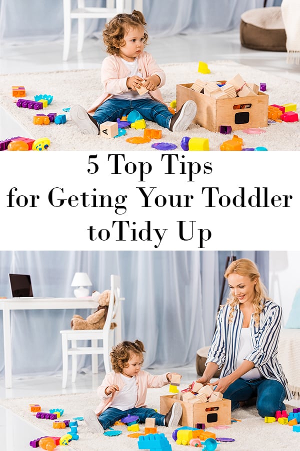 Top tips for getting your toddler to tidy up with no fuss