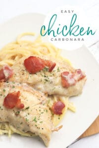 Delicious Family Favourite Chicken Carbonara Recipe