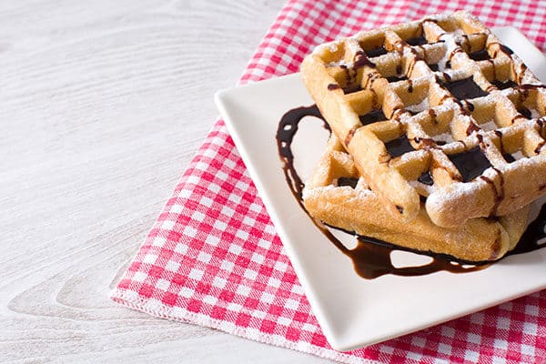 delicious waffle recipe for kids sleepover parties and family weekend breakfasts