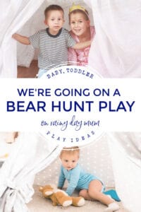 We’re Going on a Bear Hunt Activity for Older Babies, Toddlers and Preschoolers