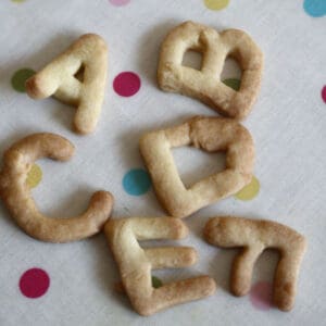 Alphabet Cookies to Cook with Kids (Egg-Free) Recipe