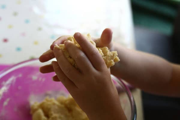 kneading dough a great fine motor skill for toddlers and preschoolers