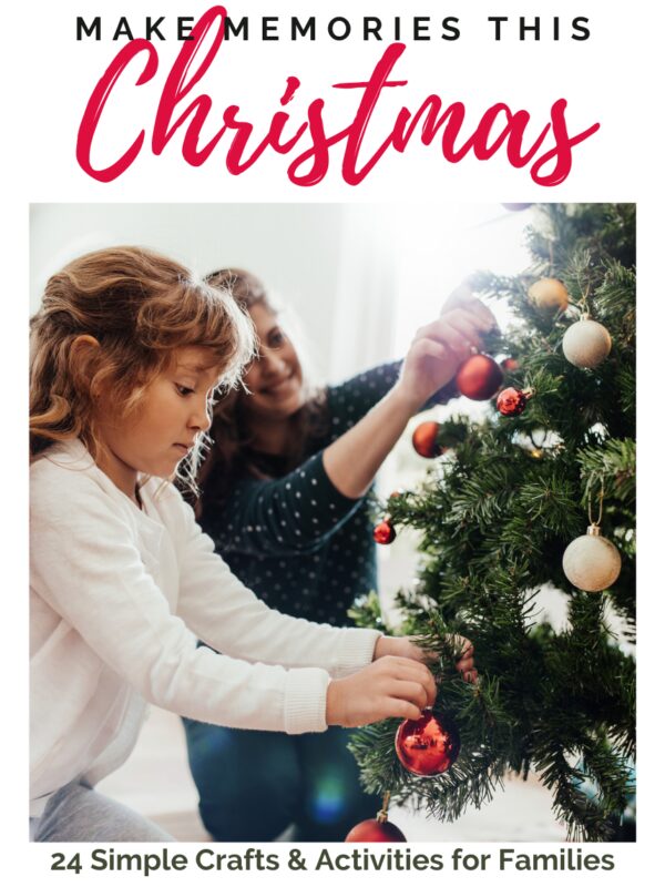 cover of count down to Christmas make memories together in 2020 ebook for parents