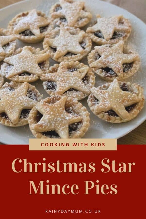 cooking with kids Christmas Star Mince Pies