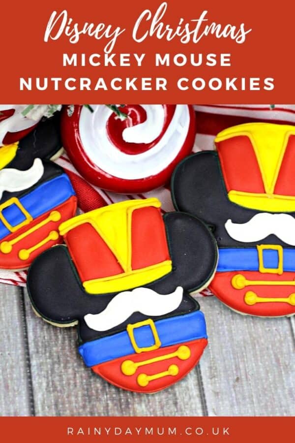 Disney Christmas Mickey Mouse Nutcracker Cookies
