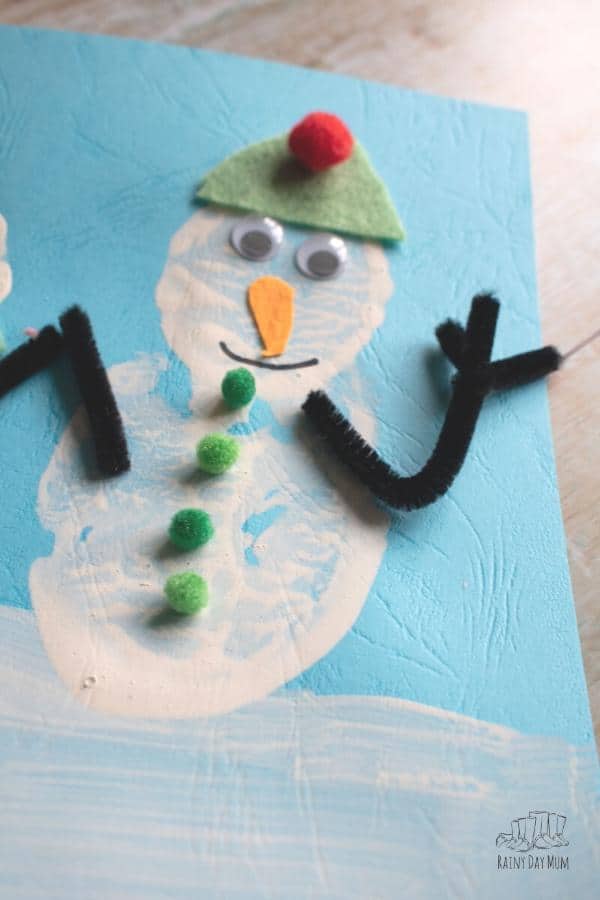 Single Snowman Finished