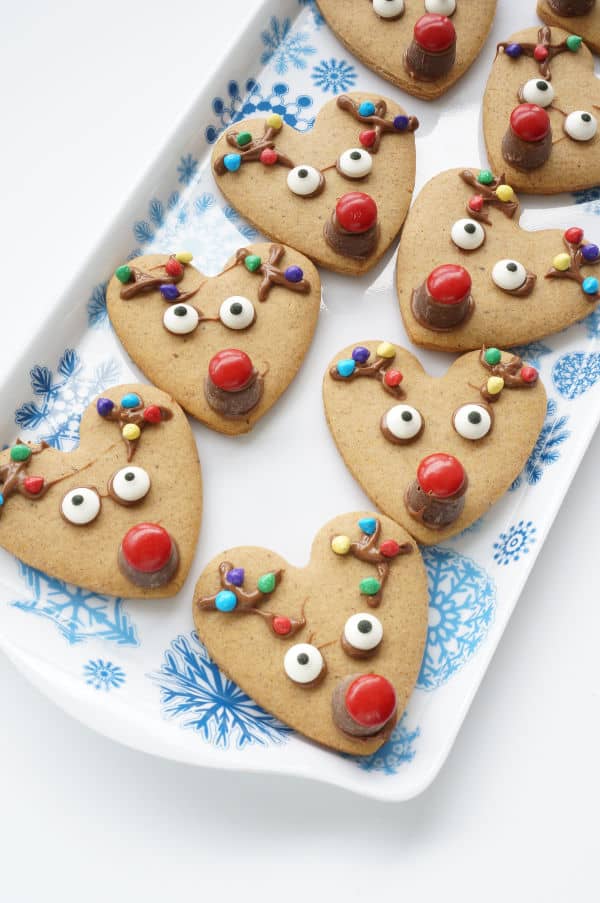 delicious rudolph cookies for kids to bake