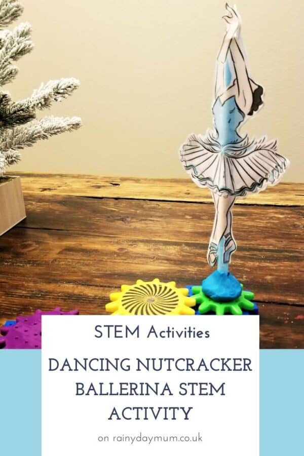 STEM Activity inspired by The Nutcracker to create a dancing ballerina