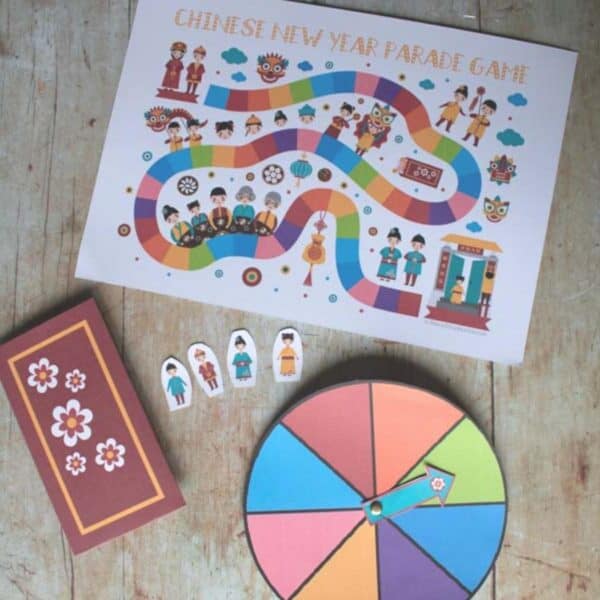 Chinese New Year Board Game