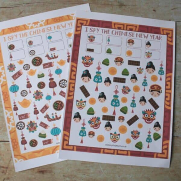 Free Printable Chinese New Year I Spy Game for Toddlers and Preschoolers