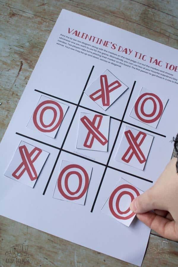 tic tac toe draw when playing with kids