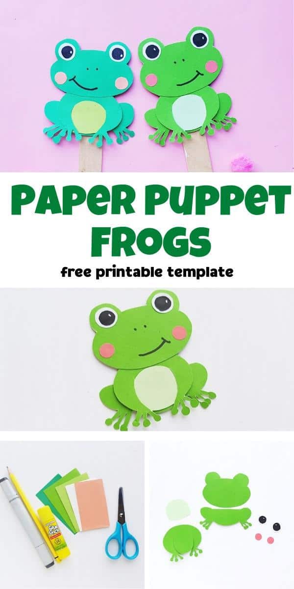Free Printable Frog Puppet Template Printable Templates by Nora