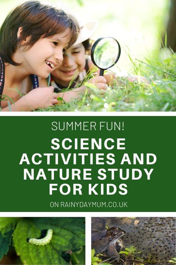 summer fun Science Activities and Nature Study for Kids