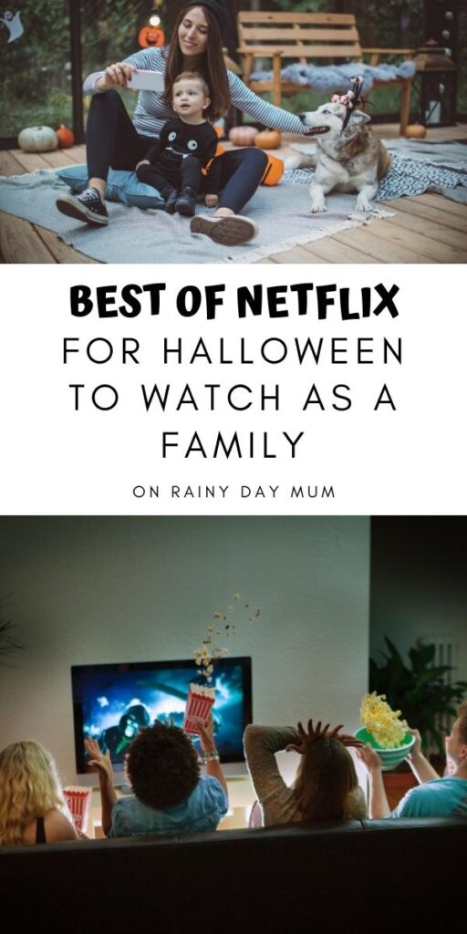 Families watching Spooky Movies together