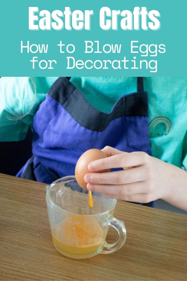 Pinterest Image Easter Crafts How to Blow Eggs for Decorating