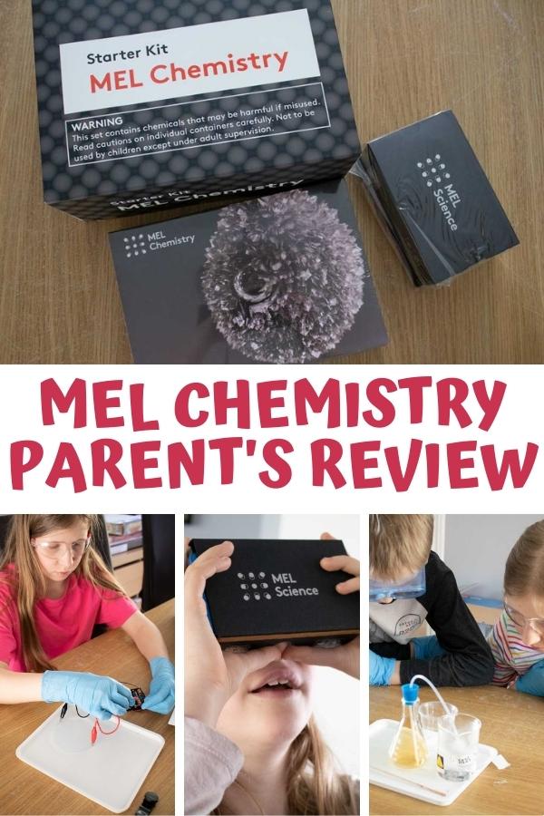 Pinterest Image for Parent's Review of the Mel Chemistry Subscription Box
