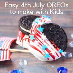Easy 4th of July Oreo Treats for Kids to Make