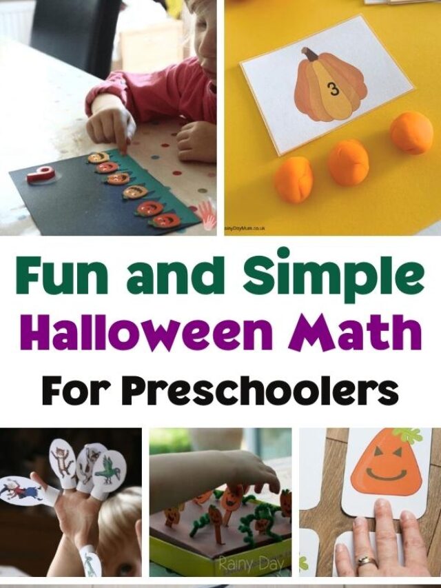 Halloween Math Ideas for Preschool