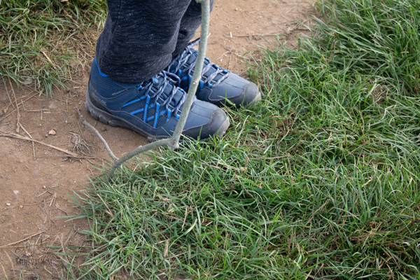 suitable footwear for Scouting or DofE a good pair of hiking boots made for kids
