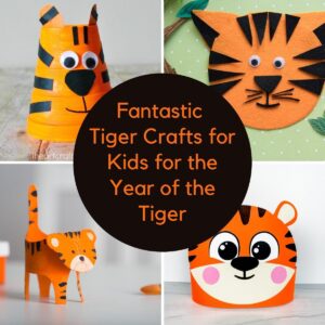 Simple and Fun Tiger Crafts for Kids
